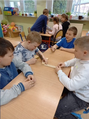 Natalka i Antek w świecie wielkiej matematyki w Szkole Podstawowej w Bukowie.